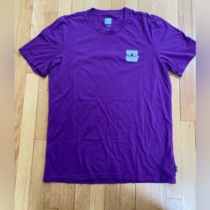 Size Large Adidas Skateboarding around the world T.